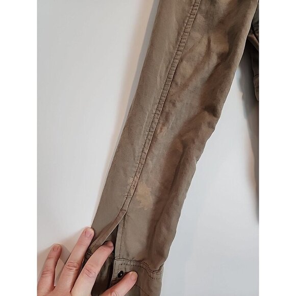 Anthropologie Daughters Of Liberation Adirondack Jacket Utility Linen Blend sz 6 - Picture 11 of 12